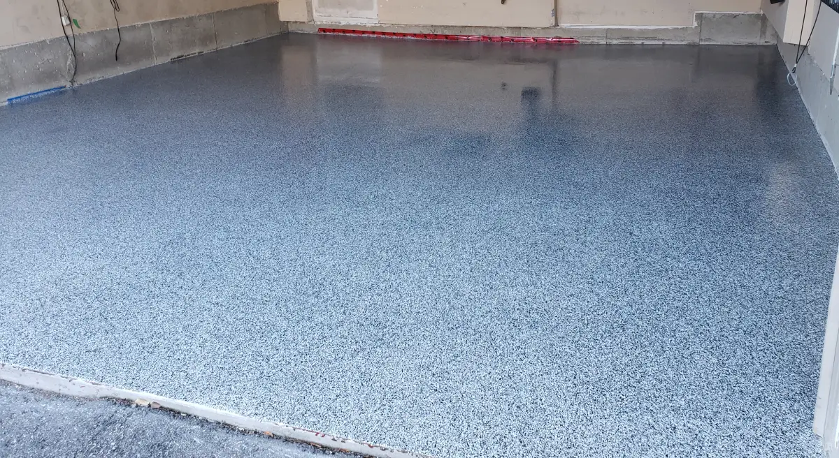 epoxy garage floor finish