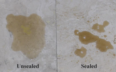 Sealed vs Unsealed Stone